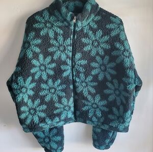 Hollister Floral Fleece Jacket